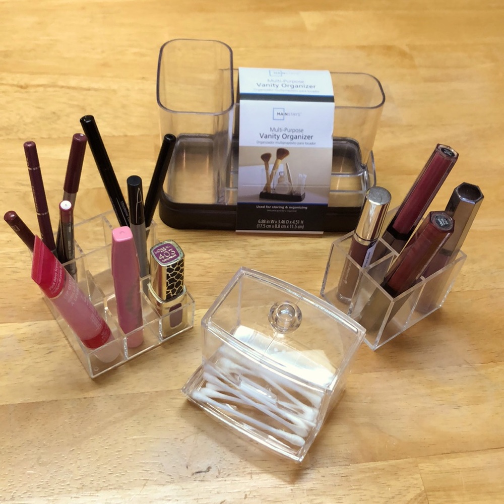 $20 Now For All 4 Organisers ~Make Up Not Included See Descriptions for Details